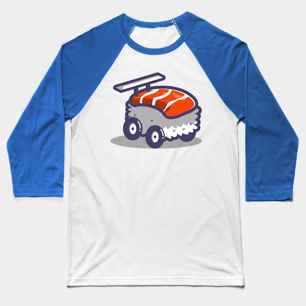 sashimi racing car Baseball T-Shirt by fflat hds